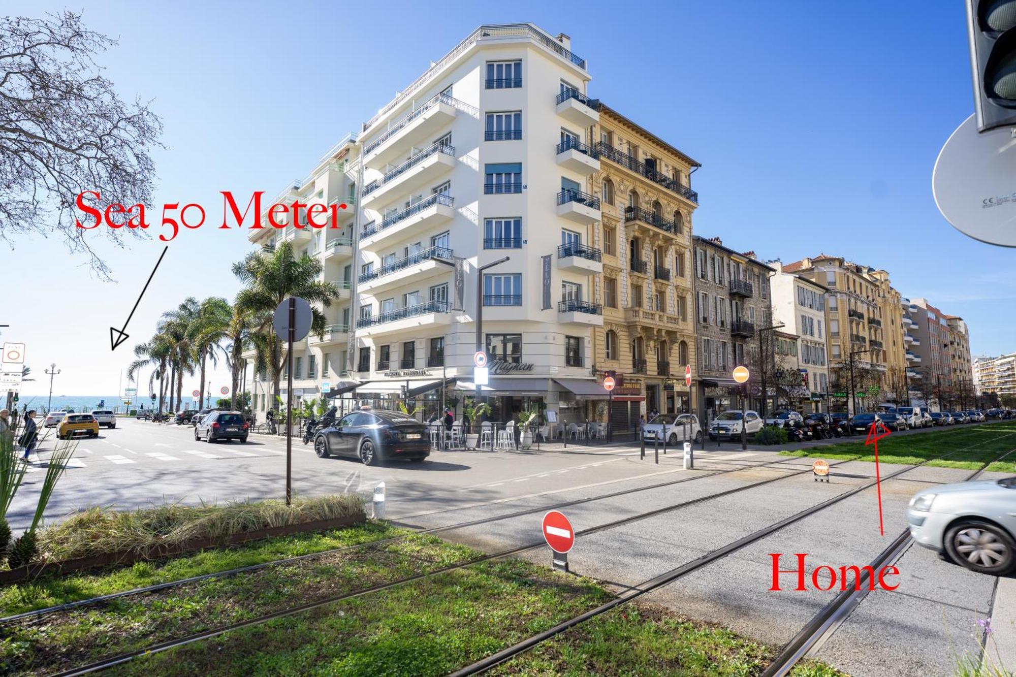 Californie 11 Lux 4 Pers Wifi Ac Διαμέρισμα Νίκαια Εξωτερικό φωτογραφία